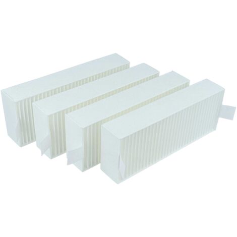 Vhbw 4x Filtres à Charbon Actif Compatible Avec Siemens ED711FQ15E Ed711fu60 Ed731fq15e Ed777fq25e Ed807fq25e Ed811fa70 Hotte Aspirante 88450080