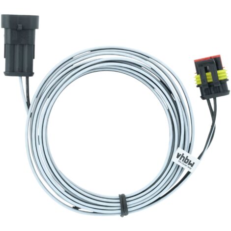 Trade-Shop Aansluitkabel/laadkabel/transformator kabel 3m compatibel met Gardena Sileno, Sileno Plus, Sileno City, Sileno Minimo, Sileno Life