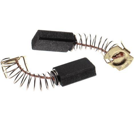 Vhbw Kohlebürsten 7x11x17mm Für Flex DH 5 SDS-max - Mit Feder Und Anschlussfahne