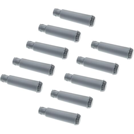 vhbw 10x Wasserfilter Filter kompatibel mit Krups Fully Automatic EA844810, EA844210 Kaffeevollautomat, Espressomaschine Grau (1/3)