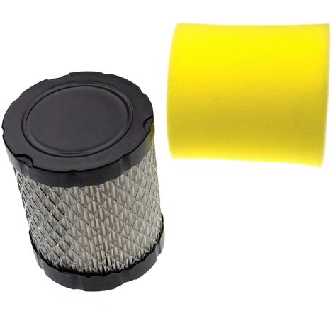 Vhbw 2-teiliges Filter-Set Für Briggs & Stratton Rasentraktor-Motor