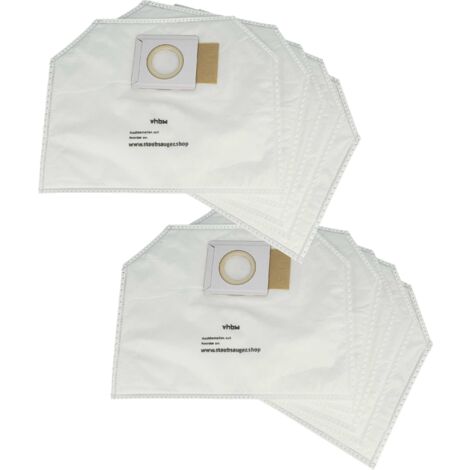 10x Staubsaugerbeutel Aus Mikrovlies, 36x20 Cm, 6 Liter – Passend Für Metabo 4061792200883 & 630164000