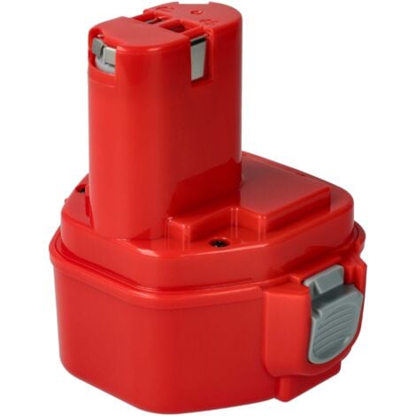 vhbw Akku kompatibel mit Makita 5091D, 5091DWG, 5091DWH, 5091DZ, 6211D, 6211DH Werkzeug (3000 mAh, NiMH, 12 V) - Ersatz für 1200, 1201, 1201A, 1202, 1202A