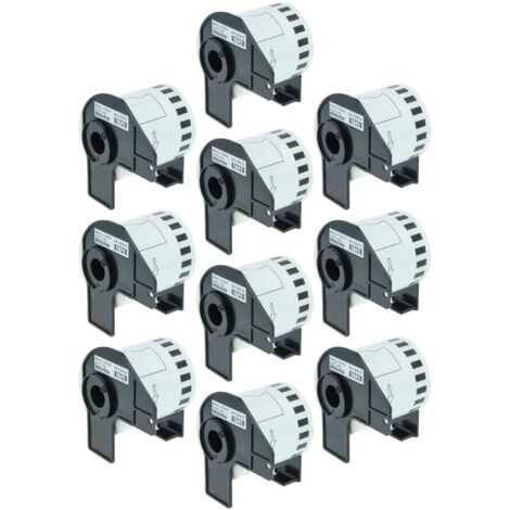 Vhbw Etiketten-Rolle 62mm Premium - Ersatz Für Brother DK-22606 Endlosetiketten