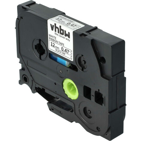 Brother P-touch Bänder 3 Kompatible Schriftbandkassette Für Brother P-Touch D400 12mm Schwarz Auf Weiß Brother Beschriftungsgerät Bänder