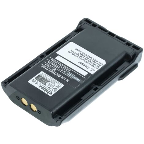 vhbw Akku kompatibel mit Icom IC-F4163S, IC-F4230DT, IC-F4261D, IC-F4230D, IC-F4163T, IC-F4230DS Funkgerät, Walkie Talkie (2250 mAh, 7,2 V, Li-Ion) (1/5)