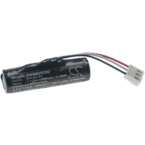vhbw Akku kompatibel mit VeriFone VX675 Bluetooth, VX675 GPRS, VX675 Infrarouge Barcodescanner POS (3400mAh, 3,7V, Li-Ion) (1/2)