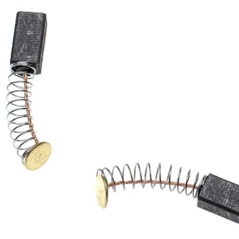Lot De 2 Balais Charbon (brosses) Pour Perceuse/visseuse Hitachi - Compatible Nombreux Modèles - Neuf