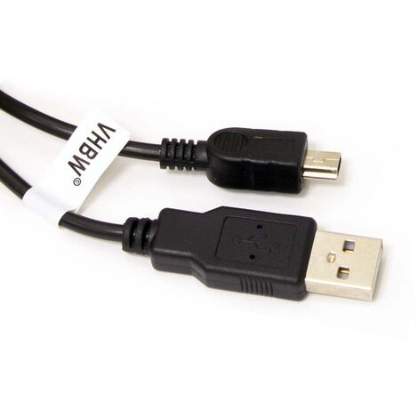 vhbw 100x mini USB Daten Kabel Ladekabel kompatibel mit Medion MD96580, MD96700, MD96710, MD97970, P4210, P4410, P4430, P4435, P4440, P4630, P5235, P5430