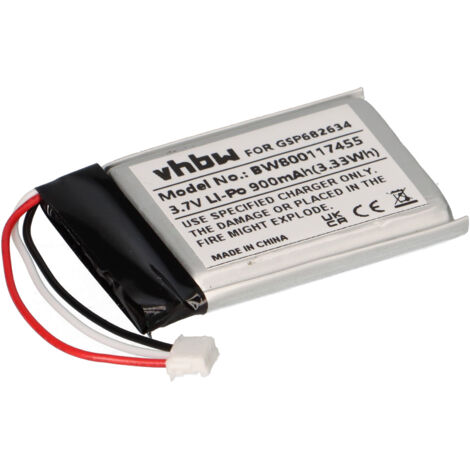 vhbw Akku kompatibel mit JBL Go Smart Lautsprecher Boxen Speaker (900mAh, 3,7V, Li-Polymer) (1/5)
