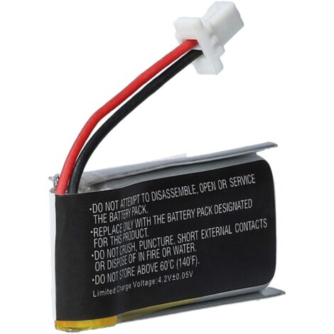 Vhbw Akku-Ersatz Für AKG AEC402933 | 320 MAh, 3,7 V Li-Polymer | Passend Für Kabellose Headsets & Kopfhörer