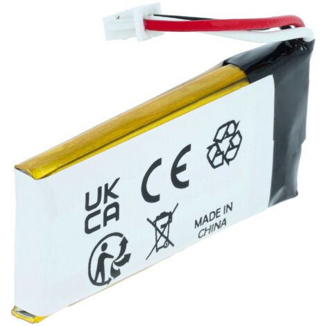 Batterie VHBW 180mAh 3.7V Li-ion - Compatible Sennheiser MB Pro, OfficeRunner, Pro Series (Remplace 504374)