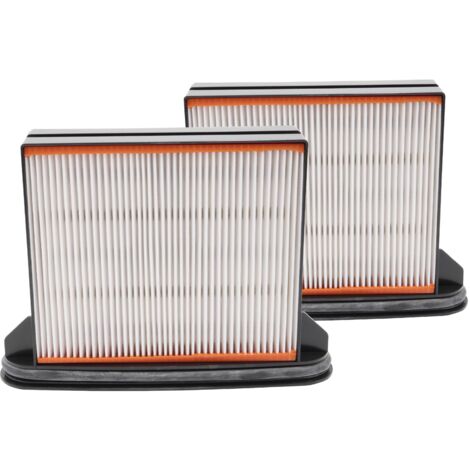 vhbw 2x Staubsaugerfilter kompatibel mit Starmix ISC L-1625 / L-1625 TOP, ISC L-1650 TOP, ISC M-1625 SAFE Staubsauger - HEPA Filter Allergiefilter