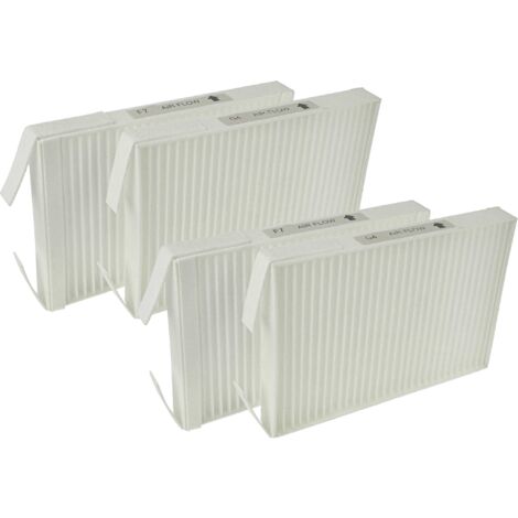 2x G4 Filter 35x25x9cm - Ersatz Für Zehnder Lüftungsgeräte