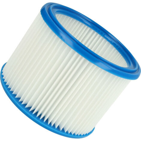 Vhbw Filterset 3x Faltenfilter Gelb - Kompatibel Mit Kärcher A 2200, A 2204 Nass-Trockensauger, Filterklasse F9, Auswaschbar