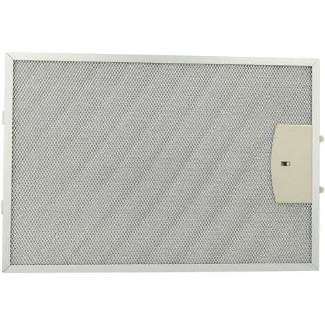 vhbw 3 x filter metalen vetfilter permanent filter compatibel met Siemens LC957WA20/01, LC964WA10/01 afzuigkap, metaal