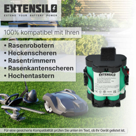 Produktbild von EXTENSILO Akku Kompatibel Mit Gardenline R800Easy Rasenmäher