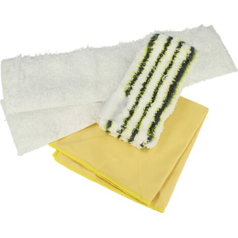 vhbw Microfibre cloth set, suitable for Kärcher SC 6.800 C, SC 6.800 CB