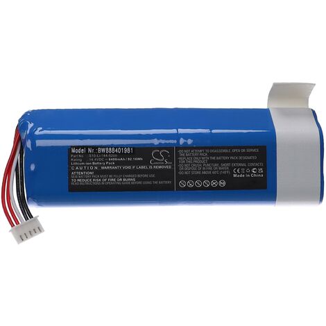vhbw passend für Ecovacs Deebot DF45 Saugroboter (2600 mAh, 14,4 V, L