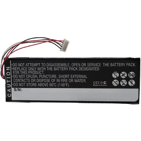 vhbw Akku kompatibel mit Sonos Controller CB100, CR100 Fernbedienung Remote Control (3600 mAh, 3,7 V, Li-Polymer)