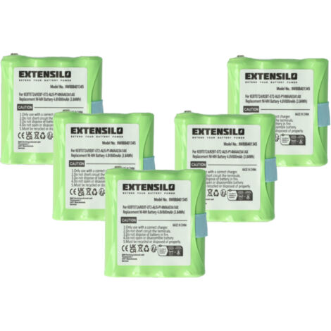 Batterie Rechargeable 700mAh 4.8V NiMH Pour Talkie-walkie Switel WTF732, WTF735 - Remplace BP-40