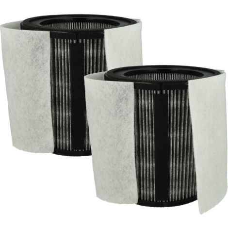 vhbw 4x HEPA Filter H12 Ersatz für Leifheit / Soehnle 68107, 5028252599863 für Luftreiniger