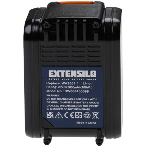 Shentec 20V 3000Ah Li-Ion Akku für Worx Landroid S300, S 3902, S