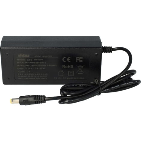 vhbw Universal Netzteil für Elektrogeräte - AC/DC Netzadapter, 5,5