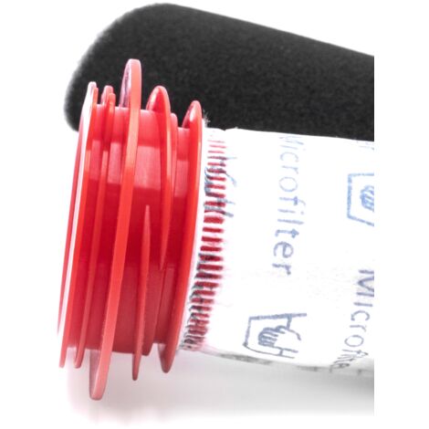 Vhbw 2x filtre plissé plat compatible avec Ryobi One Plus, P712, P713