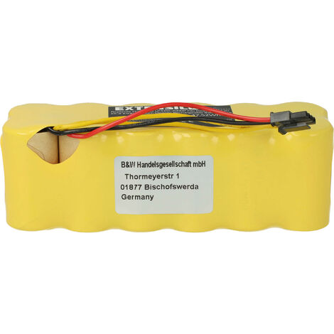 Batteria NiMH 14.4V 2000mAh Per Aspirapolvere Ariete Briciola 2711 – Ricambio Di Alta Qualità