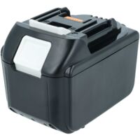 EXTENSILO Akku kompatibel mit Makita DCL281FZ, DCL182, DCL181, DCL182ZB, DCL181FZ, DCL281, DCJ200ZXL Werkzeug (6000 mAh, Li-Ion, 18 V)