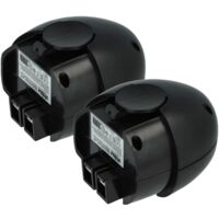 Vhbw 2x Akku Für Metabo Werkzeuge – 4,8 V, 2100 MAh NiMH, Kompatibel Mit 00064000 U.a.