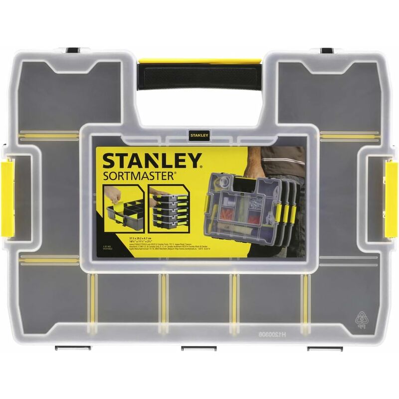 CASSETTA PORTAMINUTERIA 18 SCOMPARTI STANLEY ORGANIZER 166