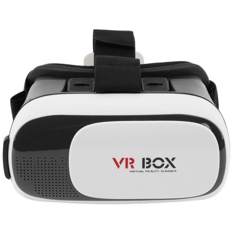Occhiali VR 3D Occhiali VR Realtà Virtuale e Comoda per 4,5-7,0 i.Phone S.amsung angolo visione 90-100º obiettivo e pupilla regolabile rotazione 360° Nero Android 