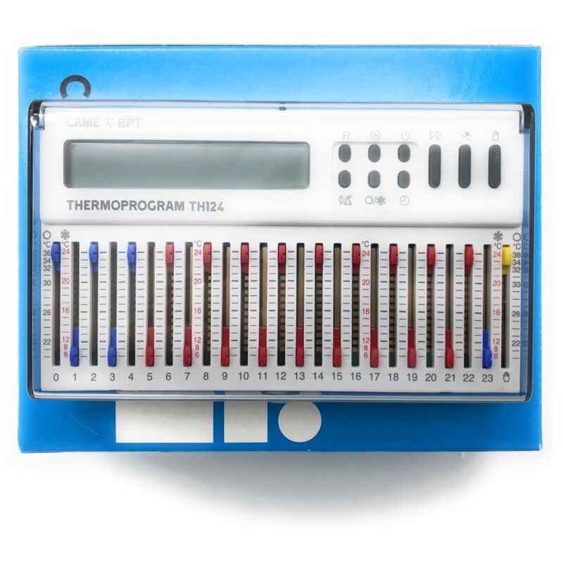 Termostato Bpt Th 124 BPT TH/345 BB - Cronotermostato TH/345 BB Da Incasso Bianco Termostato Alexa - Foto 6