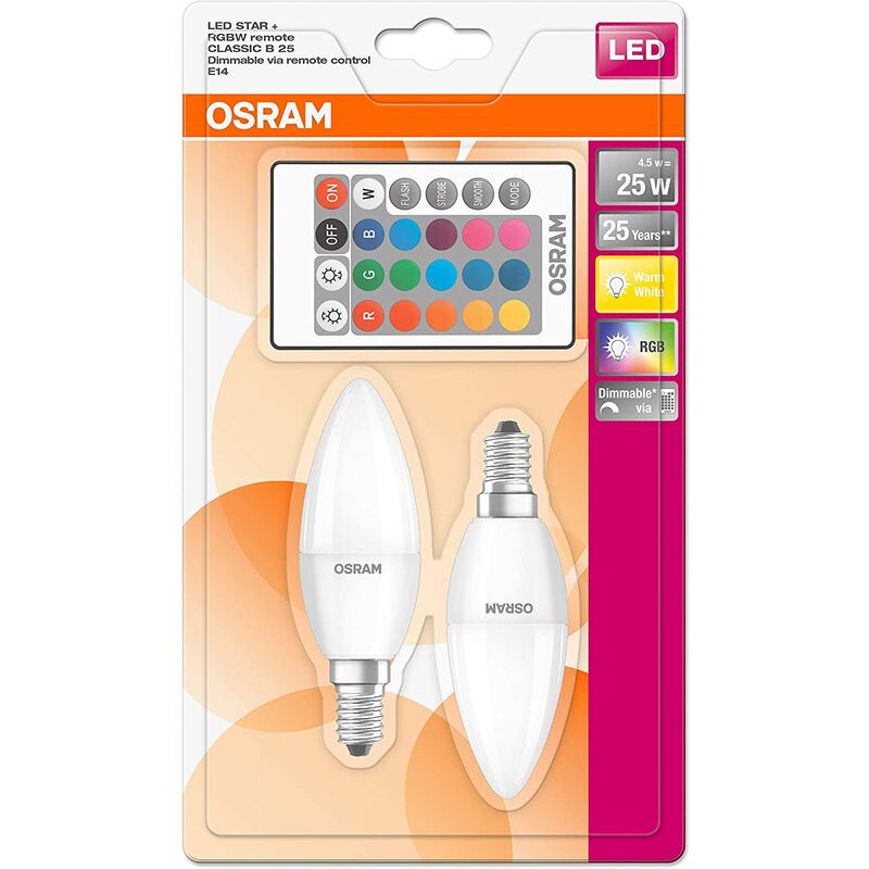 M1-GU10RGB - Gu10 Led - - Lampadina LED attacco GU10 3W RGB Cambia Colore  Telecomando incluso M1-GU10RGB