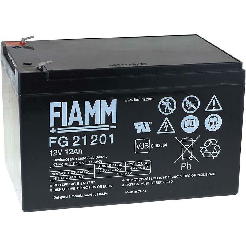Fiamm FG20451 Batteria ermetica al piombo 12V 4,5Ah