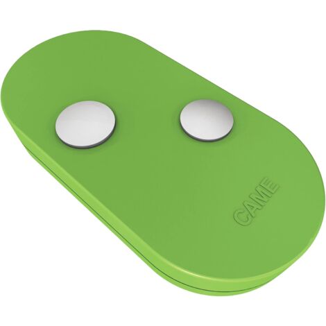 Telecomando Cancello Rolling Code 2 Canali Dual Frequency Came TOPD2RES Verde