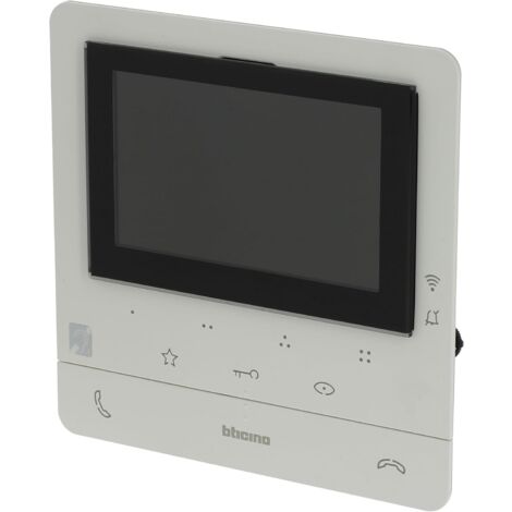Monitor Interno Videocitofono 5’’ Connesso Classe 100X Wi-Fi Bticino 344682