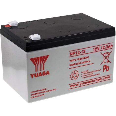 BATTERIA YUASA NP12-12 12V 12Ah