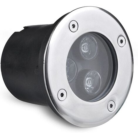 Faretto Incasso LED Da Esterno Segnapasso Calpestabile 3W - 3500K - IP65