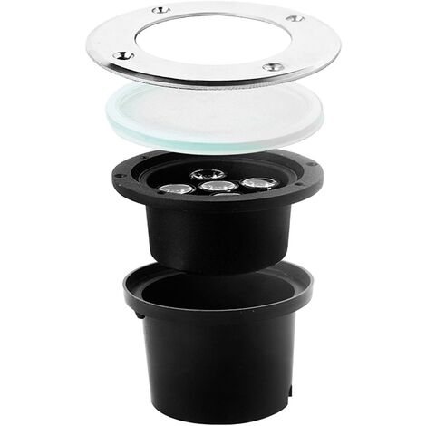 Faretto Incasso LED Da Esterno Segnapasso Calpestabile 3W - 6500K - IP65