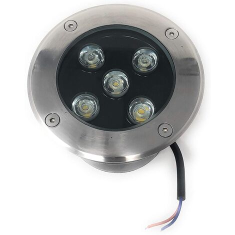 Faretto Incasso LED Da Esterno Segnapasso Calpestabile 5W 3500K