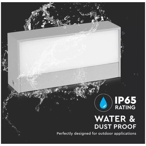 Lampada da muro Led SMD 9W Wall Light Up&Down IP65 V-TAC - VT-8056 3000K