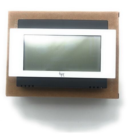 Termostato touch screen da parete Batteria Bianco Bpt TA/500 WH