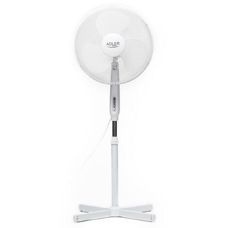 Ventilatore 90W diamentro 40cm a 3 velocità - con piedistallo ADLER ad7305