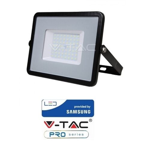 V-TAC PROIETTOREFARO FARETTO LED SMD 10W 20W 30W 50W 100W ULTRA SLIM IP65  BIANCO