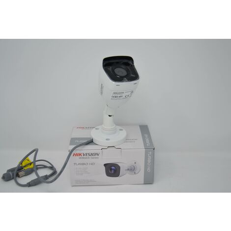 Telecamera Analogica Bullet 1080P 2MP Ottica Fissa 2.8mm IP66 OSD CMOS Sensor EXIR Smart IR TVI AHD CVI CVBS Carcassa Metallo HiWatch HWT-B120-M