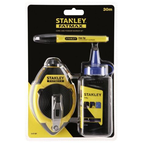 Tracciatore Stanley 0-47-440 - Cassa ABS, Serbatoio 30gr, Per Linee E Misurazioni Precisi - Foto 9