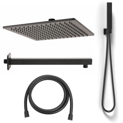 Moen S133BL Braccio Doccia Premium - Nero Opaco, Lunghezza 20,3 Cm, Raccordo 1/2" - 3